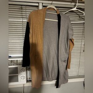 Color block cardigan women’s like new